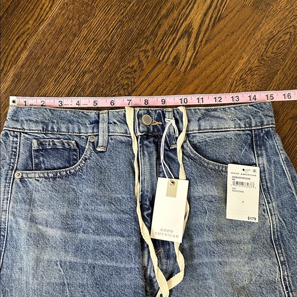 NWT- Good American Good Extreme Barrel Jeans - Size 27 - Picture 2 of 9